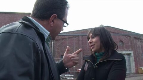 German Eurocam Street Casting With A Turkish Slut